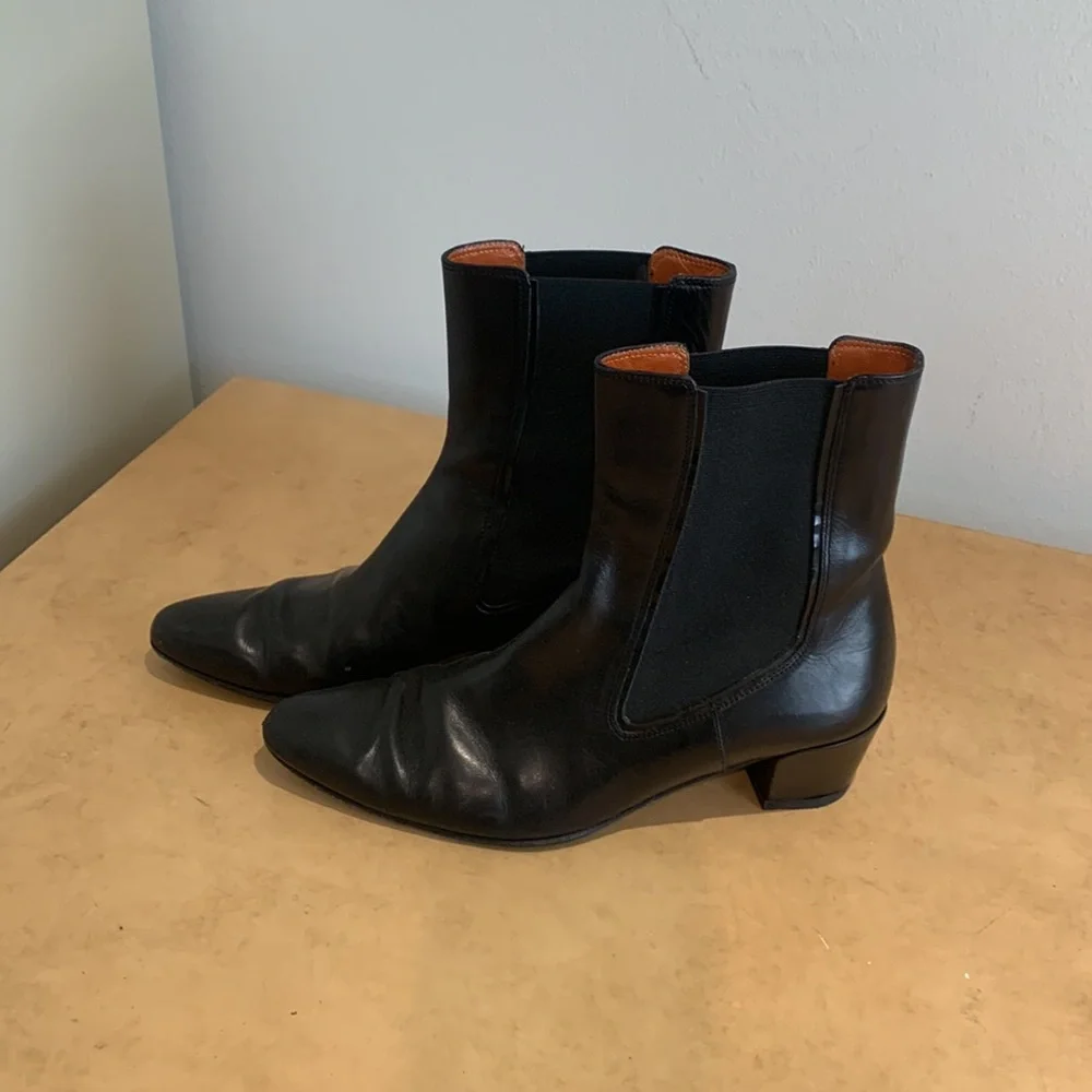 Fratelli Rossetti black boots size 36.5 EUC - Picture 3 of 6